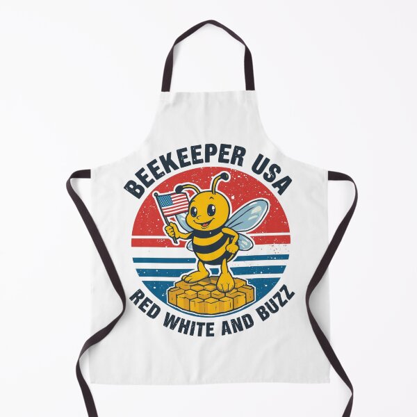 Item preview, Beekeeper USA – Red White And Buzz designed and sold by KapiPrint.