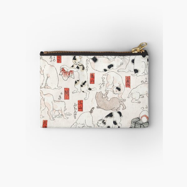 Item preview, Tōkaidō Cats poster – Utagawa Kuniyoshi – Ukiyo-e cat print – Stations on the Tōkaidō road designed and sold by Artyfact1.