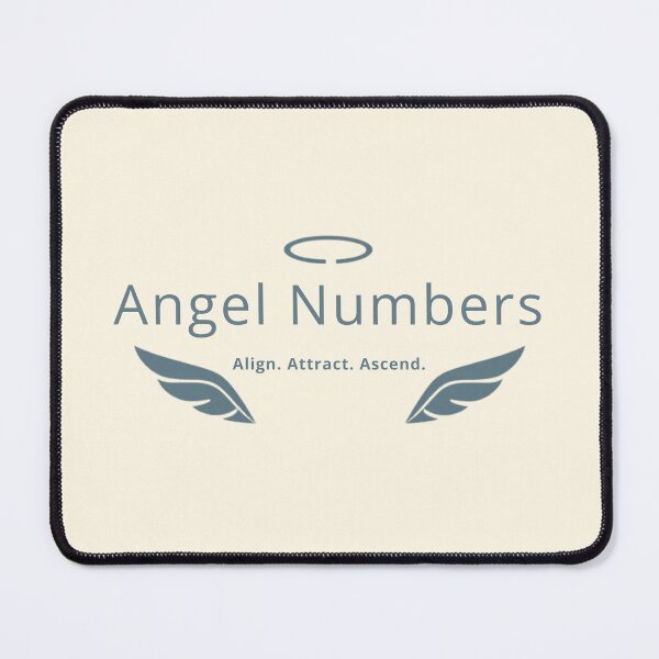 Item preview, Angel Numbers – Align. Attract. Ascend. Spiritual Aesthetic Typography Design designed and sold by CosmicQuietStudio.