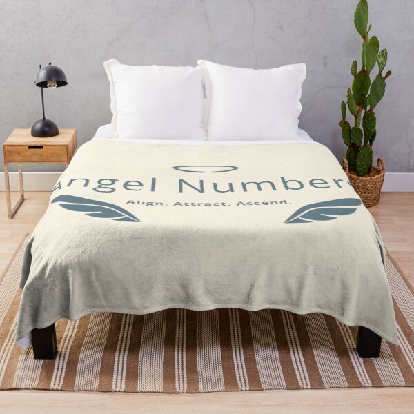 Item preview, Angel Numbers – Align. Attract. Ascend. Spiritual Aesthetic Typography Design designed and sold by CosmicQuietLab.