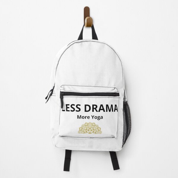 Item preview, Less Drama More Yoga – Minimalist Yoga Lifestyle Quote  designed and sold by FreshLineArts.