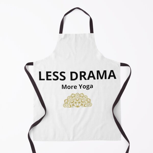 Item preview, Less Drama More Yoga – Minimalist Yoga Lifestyle Quote  designed and sold by FreshLineArts.