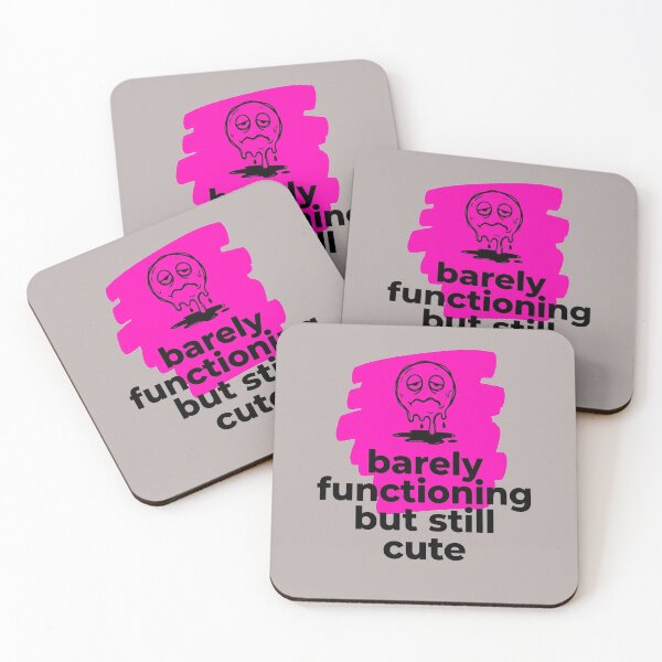 Item preview, Barely Functioning But Still Cute Burnout designed and sold by PixelQ.
