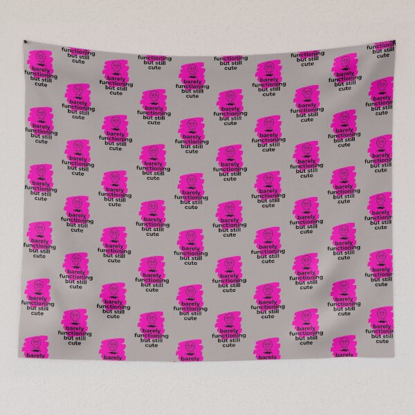 Item preview, Barely Functioning But Still Cute Burnout designed and sold by PixelQ.