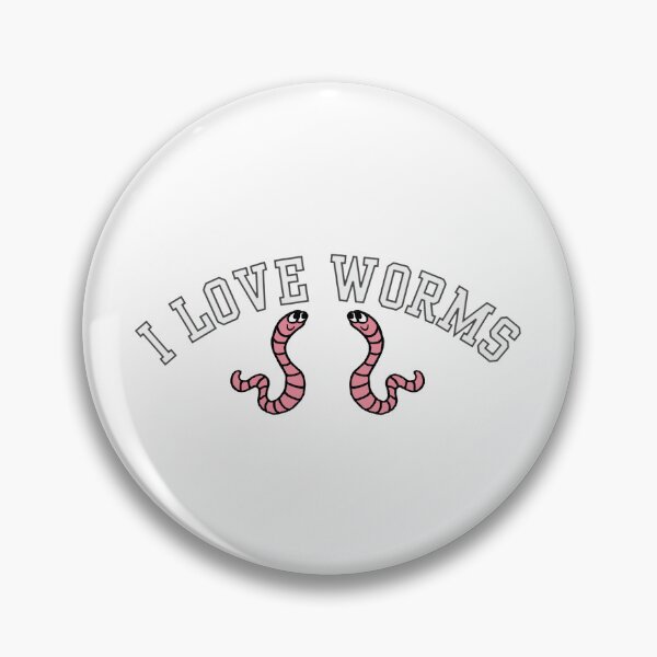 Item preview, i love worms designed and sold by CreatorStudios.