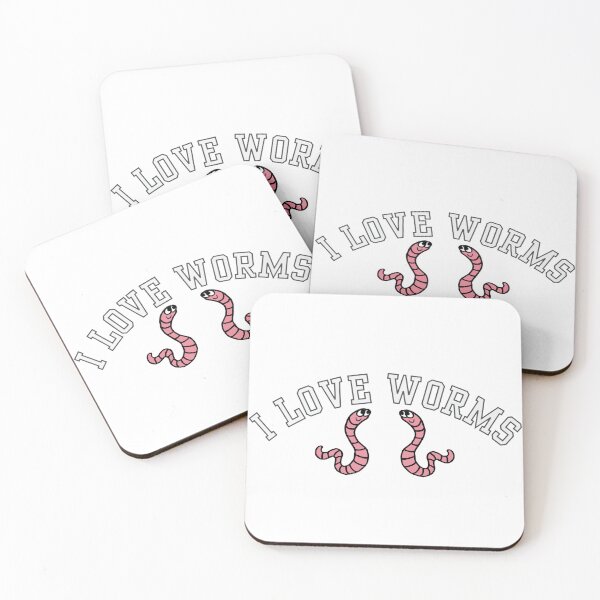 Item preview, i love worms designed and sold by CreatorStudios.