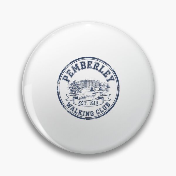 Item preview, Pemberley Walking Club Est 1813 Pride and Prejudice Estate designed and sold by Fenay Designs.
