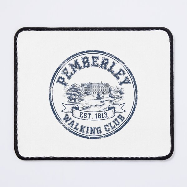 Item preview, Pemberley Walking Club Est 1813 Pride and Prejudice Estate designed and sold by Fenay Designs.