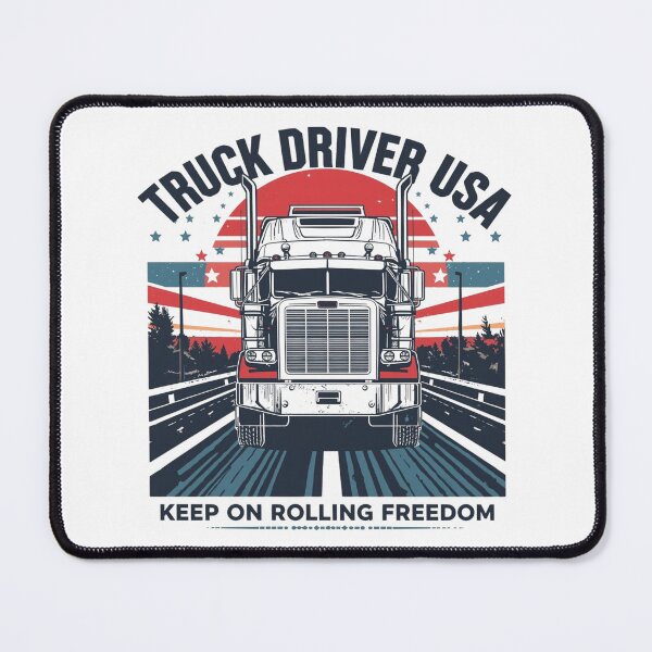 Item preview, Truck Driver USA – Keep On Rolling Freedom designed and sold by KapiPrint.