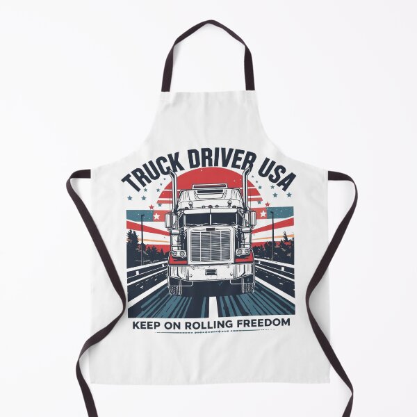 Artikelvorschau, Truck Driver USA – Keep On Rolling Freedom entworfen und verkauft von KapiPrint.