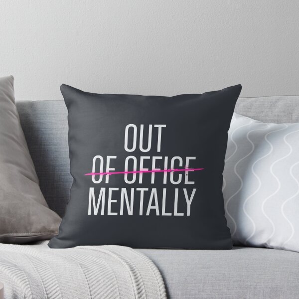 Item preview, Out of Office Mentally Burnout Remote Worker designed and sold by PixelQ.
