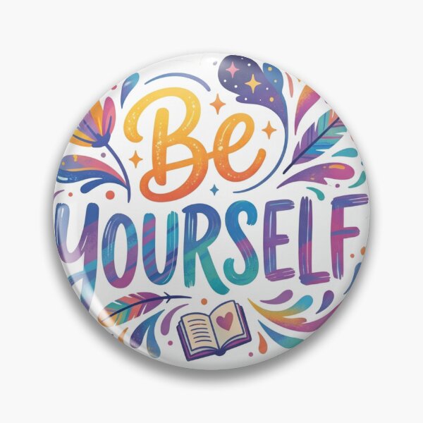 Artikelvorschau, Be Yourself entworfen und verkauft von Red-MStickers.