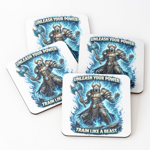 Item preview, Unleash Power Train Like Beast Warrior Design designed and sold by Nixora.