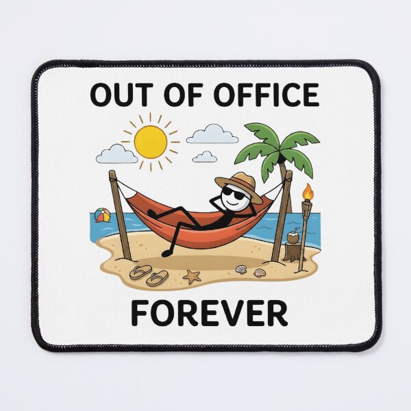 Item preview, Out of Office Forever Funny Retirement Beach Vacation designed and sold by haitrieuic96.