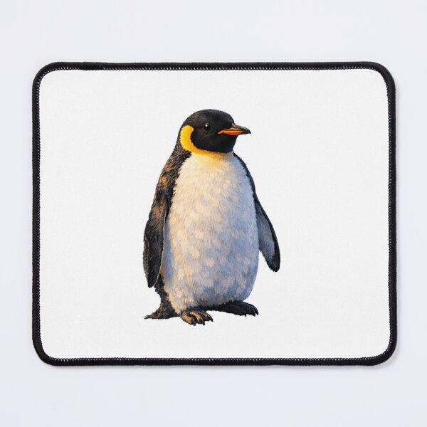 Item preview, King Penguin in Cosmic Stardust - Aesthetic AI Wildlife Art designed and sold by lovelistivkaa.