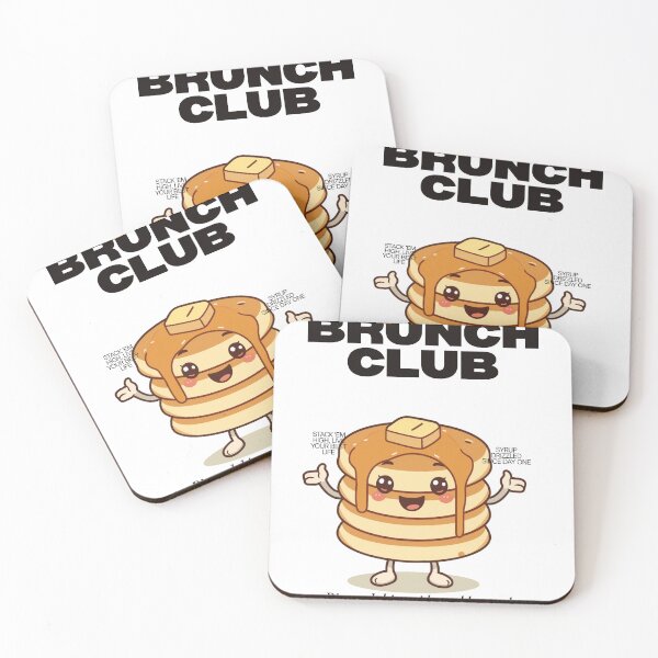 Item preview, Retro Brunch Club Pancake Mascot Vintage Kawaii Foodie designed and sold by PACS0011.