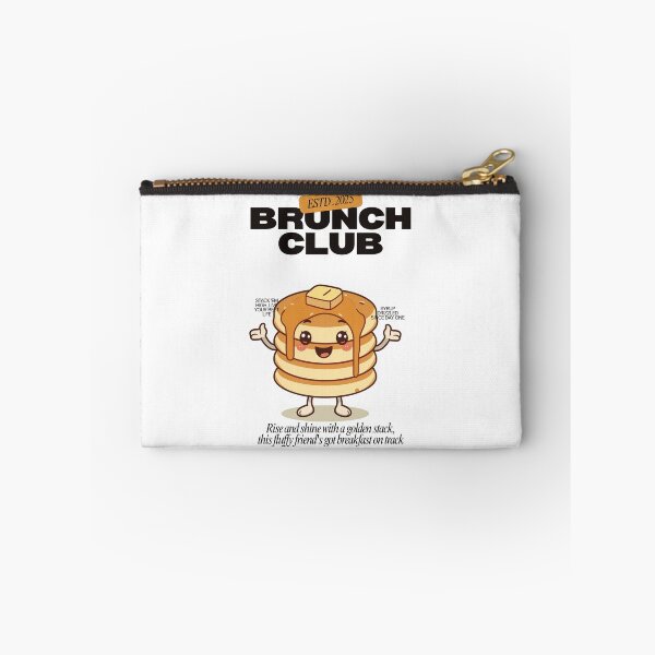 Item preview, Retro Brunch Club Pancake Mascot Vintage Kawaii Foodie designed and sold by PACS0011.