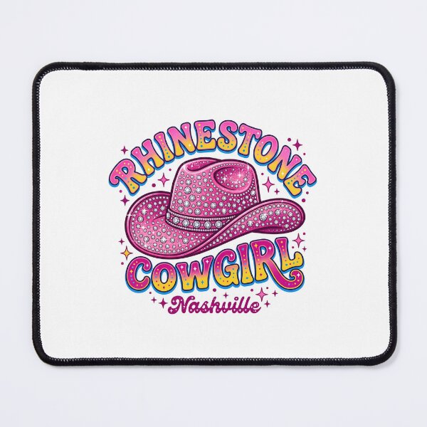 Item preview, Rhinestone Cowgirl Nashville Pink Diamond Hat designed and sold by Fenay Designs.