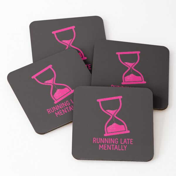 Item preview, Running Late Mentally Hourglass Overstimulated designed and sold by PixelQ.