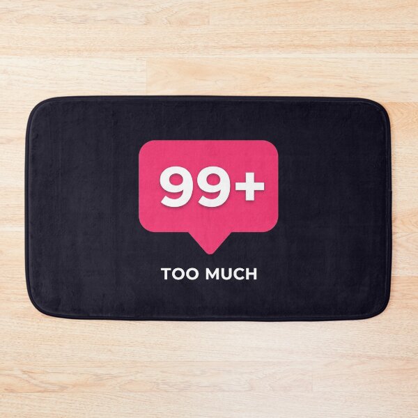 Item preview, Overstimulated 99+ Notifications Too Much Anxiety Shirt designed and sold by PixelQ.