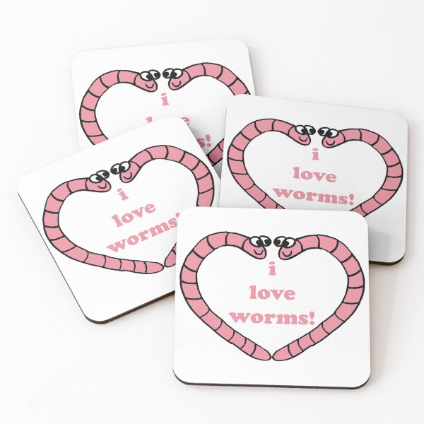 Item preview, I love worms designed and sold by CreatorStudios.
