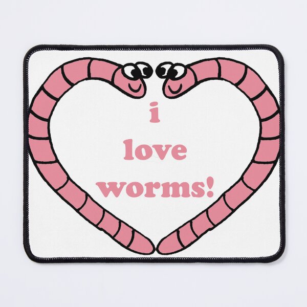 Item preview, I love worms designed and sold by CreatorStudios.