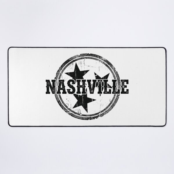 Item preview, Nashville Tennessee Tri Star Grunge Stamp designed and sold by Fenay Designs.