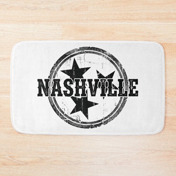 Item preview, Nashville Tennessee Tri Star Grunge Stamp designed and sold by Fenay Designs.