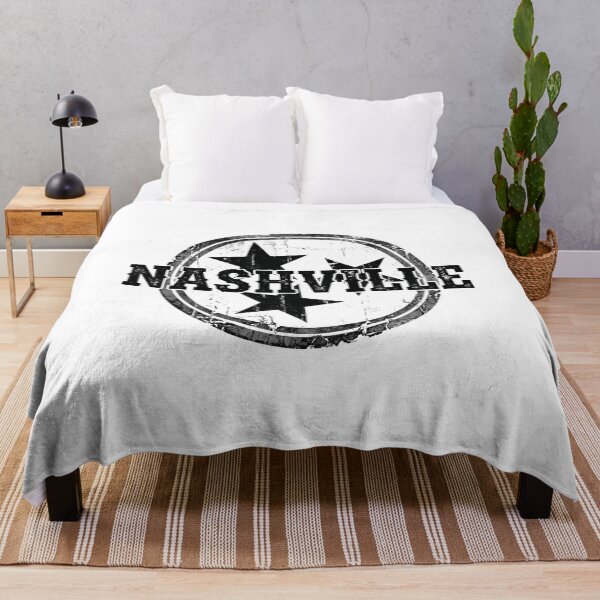 Item preview, Nashville Tennessee Tri Star Grunge Stamp designed and sold by Fenay Designs.
