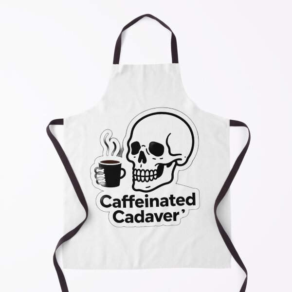 Item preview, Caffeinated Cadaver Skull Coffee Mug designed and sold by Arte-Excellency.