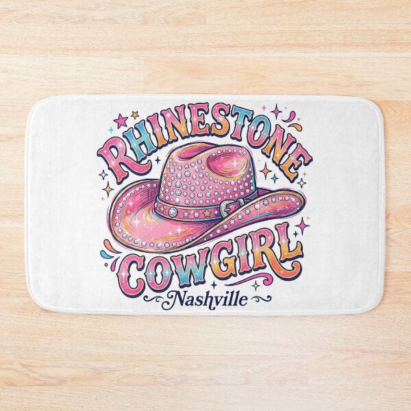 Item preview, Rhinestone Cowgirl Nashville Sparkle Pink Hat designed and sold by Fenay Designs.