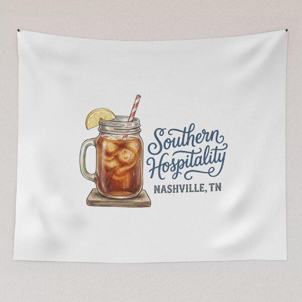Item preview, Southern Hospitality Nashville TN Sweet Iced Tea designed and sold by Fenay Designs.