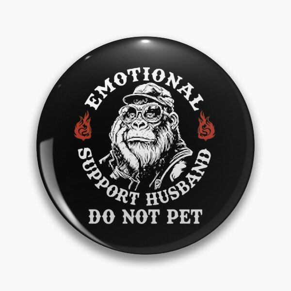 Item preview, Emotional Support Husband Do Not Pet Funny Gorilla Ape Sunglasses designed and sold by haitrieuic96.