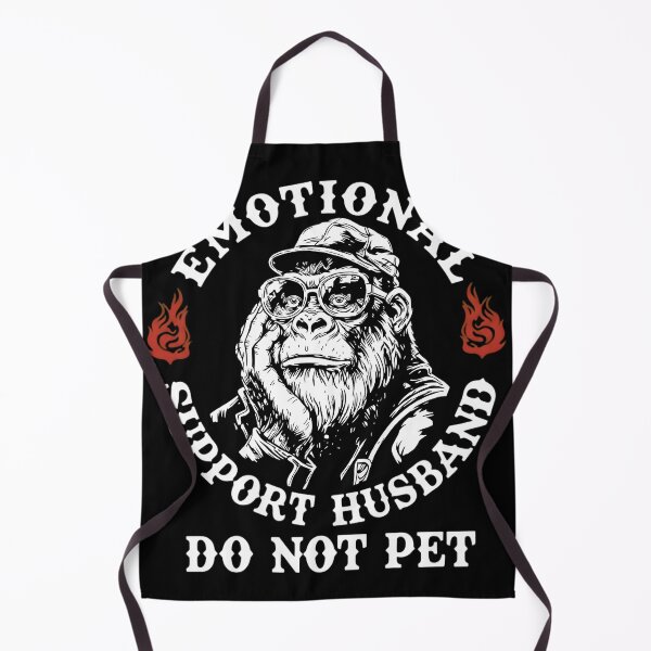Item preview, Emotional Support Husband Do Not Pet Funny Gorilla Ape Sunglasses designed and sold by haitrieuic96.