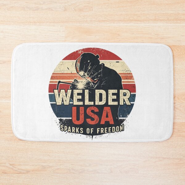 Item preview, Welder USA – Sparks Of Freedom designed and sold by KapiPrint.