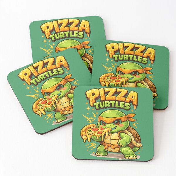 Item preview, Pizza Turtles – Ninja Turtle Lover Funny Pizza designed and sold by The shop of Dreams.