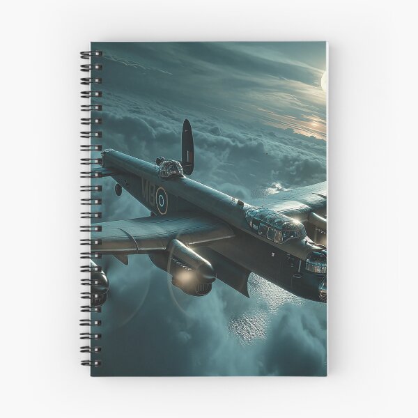Item preview, Moonlit Lancasters Over a Sleeping Europe designed and sold by Skyframe Aviation.