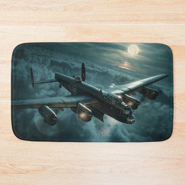Item preview, Moonlit Lancasters Over a Sleeping Europe designed and sold by Skyframe Aviation.