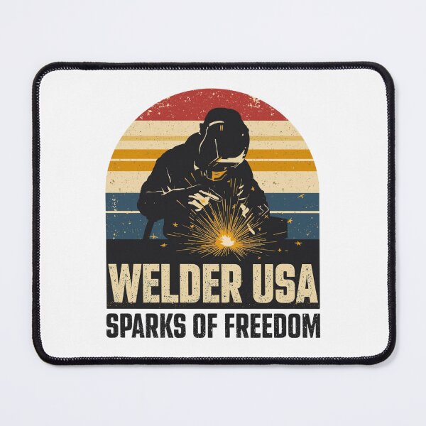 Item preview, Welder USA – Sparks Of Freedom designed and sold by KapiPrint.