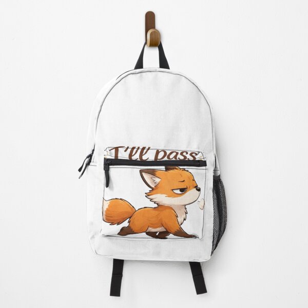 Item preview, Fox - I'll Pass! designed and sold by LoneTide.