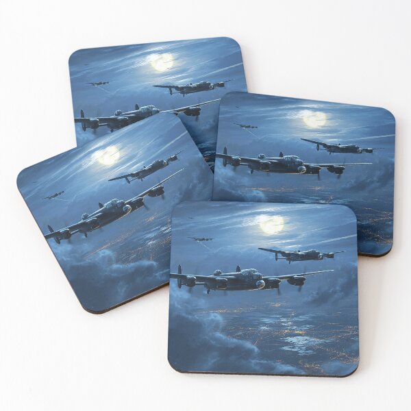 Item preview, Moonbeams on the Lancaster Squadron designed and sold by Skyframe Aviation.