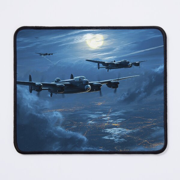 Item preview, Moonbeams on the Lancaster Squadron designed and sold by Skyframe Aviation.