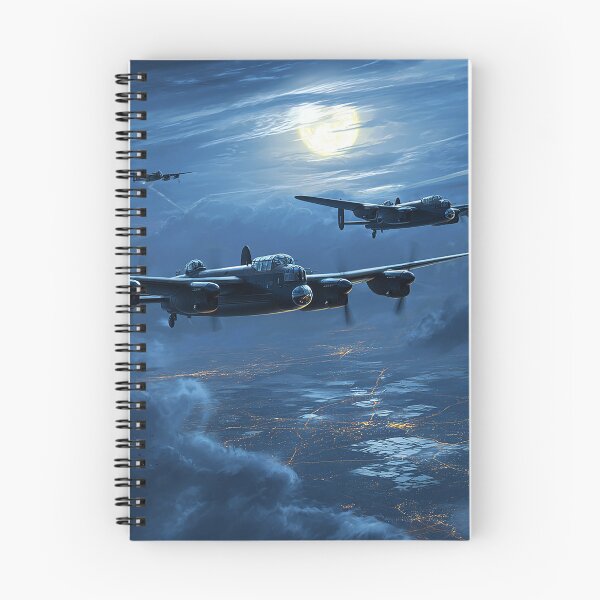 Item preview, Moonbeams on the Lancaster Squadron designed and sold by Skyframe Aviation.