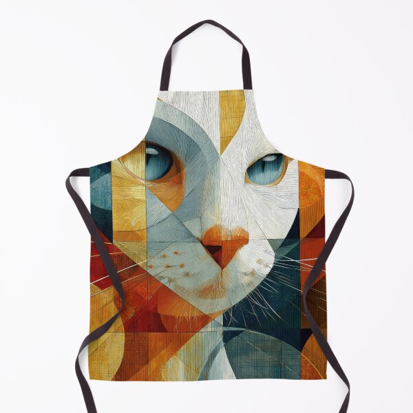 Item preview, Abstract Cat Art Modernist Style designed and sold by GrinGalore.