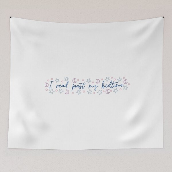 Item preview, I Read Past My Bedtime Cute Funny Book Lover Quote designed and sold by winterpumpkin.