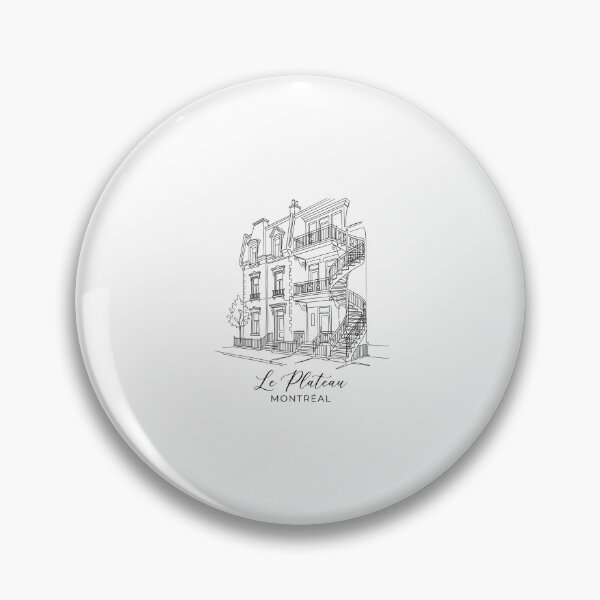 Item preview, Le Plateau Montreal Spiral Staircase Architecture Line Art designed and sold by Fenay Designs.