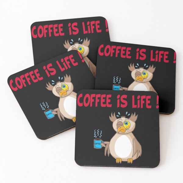 Item preview, The owl and his coffee designed and sold by Lagueny.