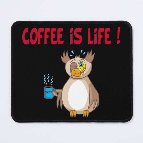 Item preview, The owl and his coffee designed and sold by Lagueny.
