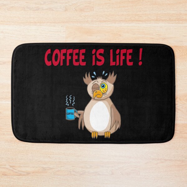 Item preview, The owl and his coffee designed and sold by Lagueny.