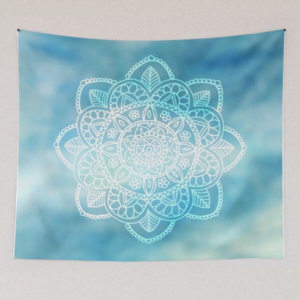 Item preview, Blue Sky Mandala designed and sold by Julie Erin Designs.